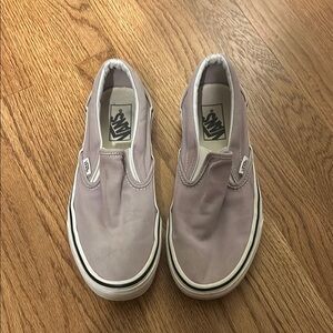 Vans Lavender Slip-On Shoes